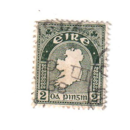 Timbre Oblitéré : Eire