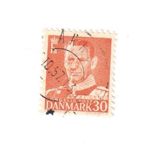 Timbre Oblitéré : Danemark