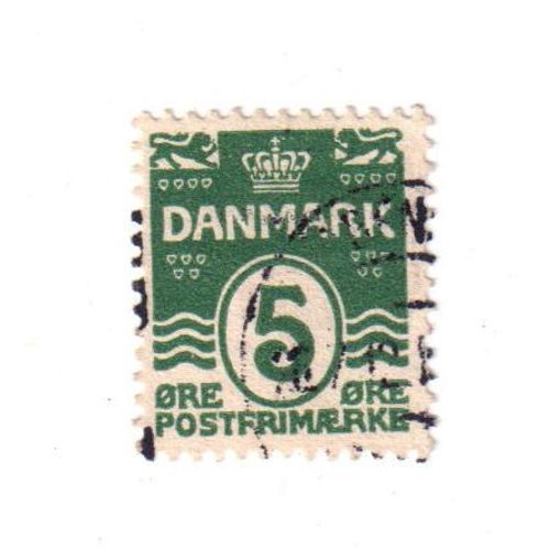 Timbre Oblitéré : Danemark