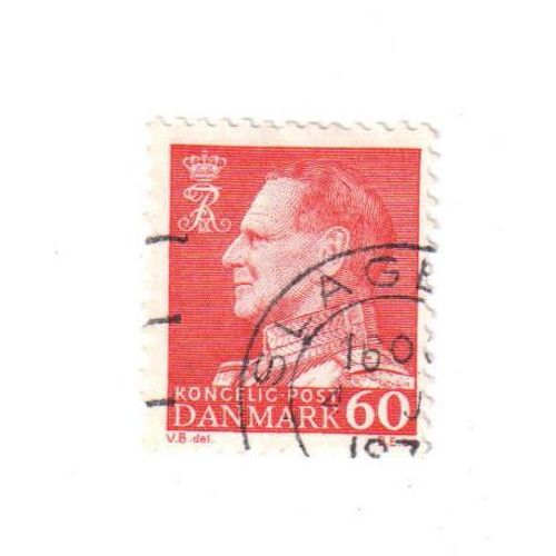Timbre Oblitéré : Danemark
