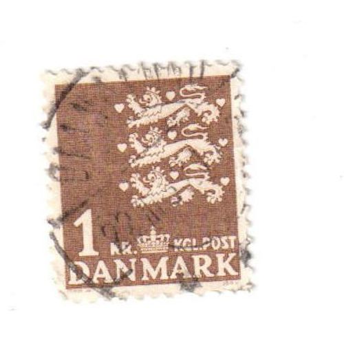 Timbre Oblitéré : Danemark