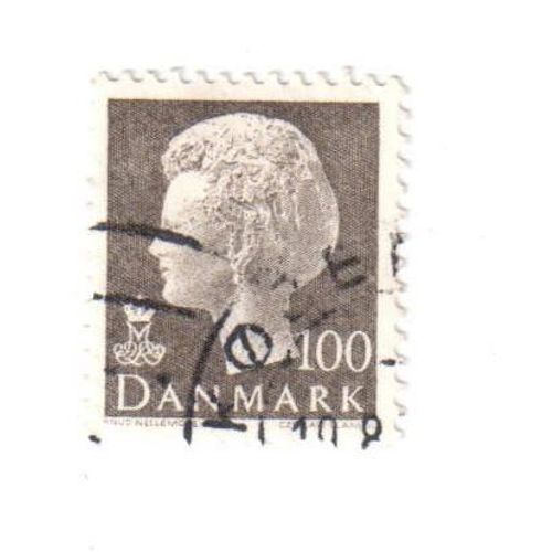 Timbre Oblitéré : Danemark