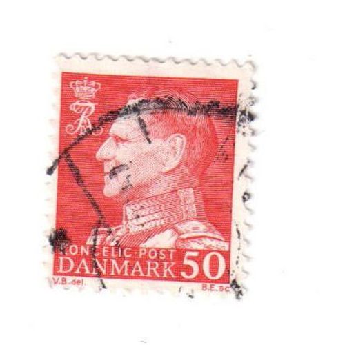 Timbre Oblitéré : Danemark