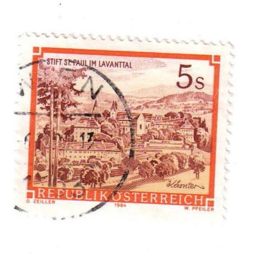 Timbre Oblitéré : Autriche