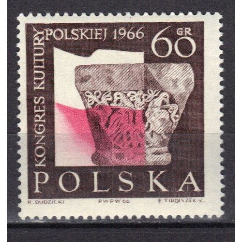 Pologne 1966 : Congrès De La Culture - Timbre Neuf *