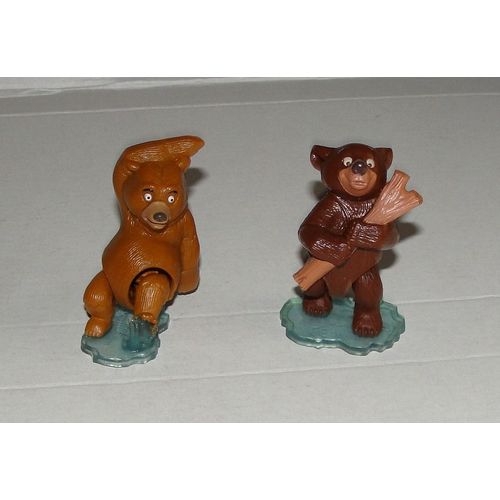 Freres Des Ours  2 Figurines Nestlé