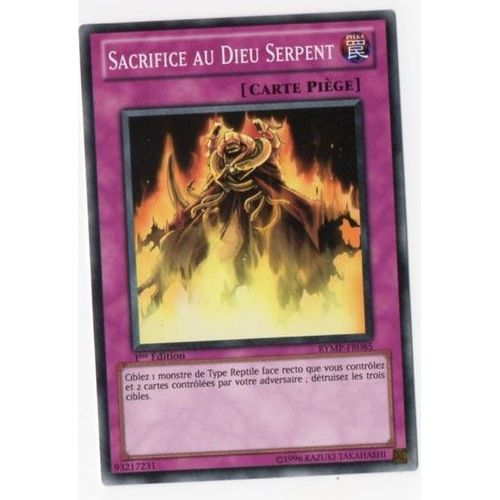Sacrifice Au Dieu Serpent - Rymp-Fr085 - Commune - Vf