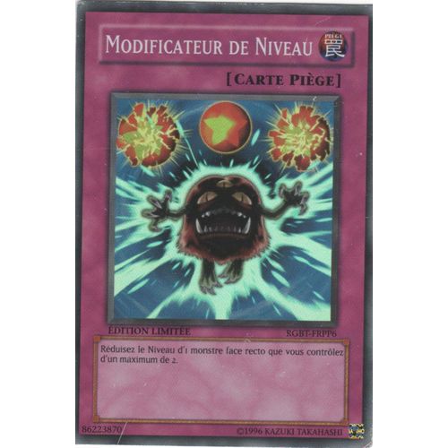 Carte Yu-Gi-Oh! "Modificateur De Niveau" Super Rare Rgbt-Frpp6