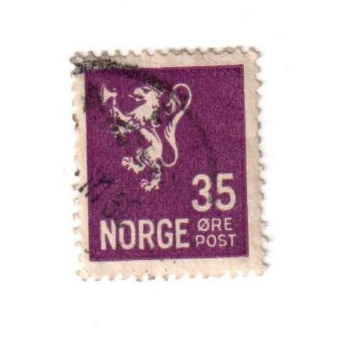 Timbre Oblitéré : Norvège (35)
