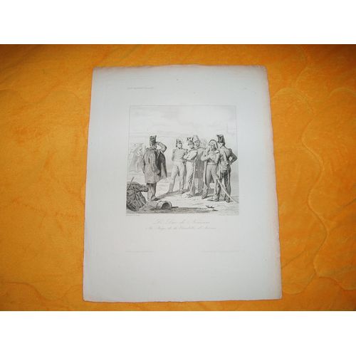 Gravure Eau-Forte Le Duc De Nemours Au Siege De La Citadelle D'anvers   Diagraphe Et Pantographe Gavard / Gallerie Historique De Versailles Datant Du Xix Eme Siecle No Copy