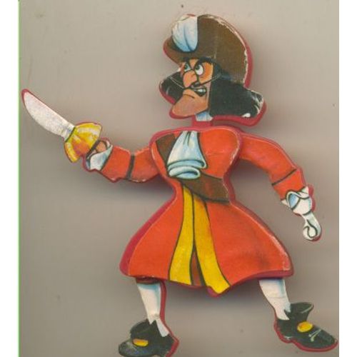 Figurine - Oeuf Surprise Nestlé - 1998 - Peter Pan - Capitaine Crochet