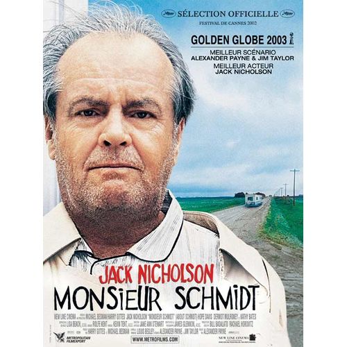 Monsieur Schmidt (About Schmidt)  - Véritable Affiche De Cinéma - Format 40x60 - De Alexander Payne Avec Jack Nicholson, Kathy Bates,  Hope Davis, Dermot Mulroney, Len Cariou  - 2003