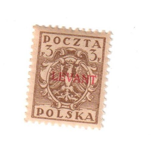 Timbre : Pologne (Polska - Levant ) Avec Charnière (3)