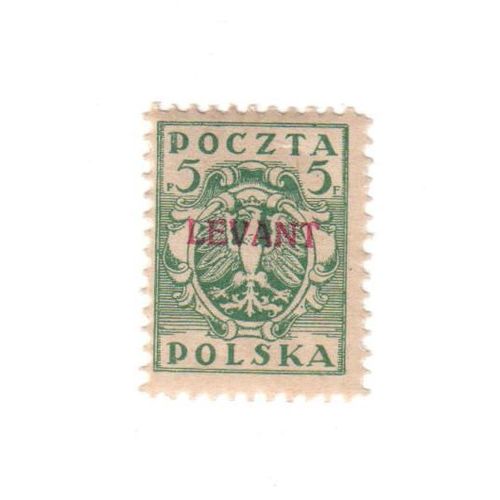 Timbre : Pologne (Polska - Levant ) Avec Charnière (5)