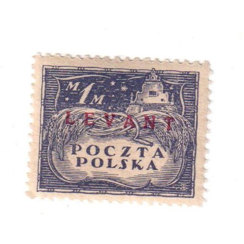 Timbre : Pologne (Polska - Levant ) Avec Charnière (1)