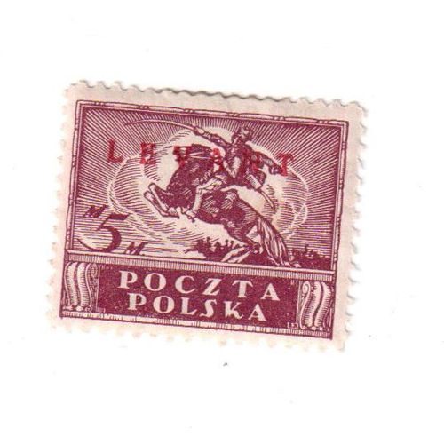 Timbre : Pologne (Polska - Levant ) Avec Charnière (5)