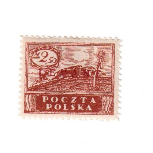 Timbre : Pologne (Polska - Levant ) Avec Charnière (2.50)