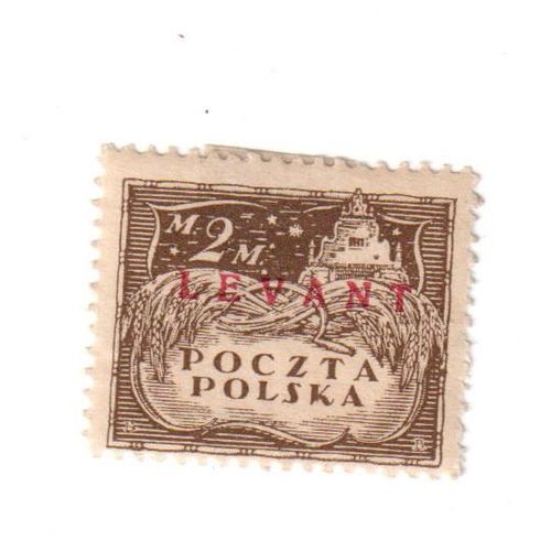 Timbre : Pologne (Polska - Levant ) Avec Charnière (2)