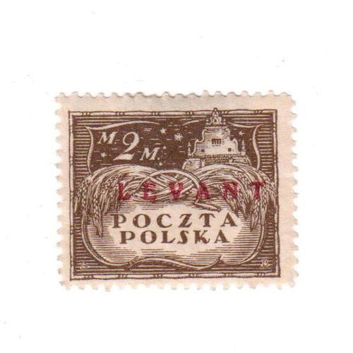 Timbre : Pologne (Polska - Levant ) Avec Charnière (2)