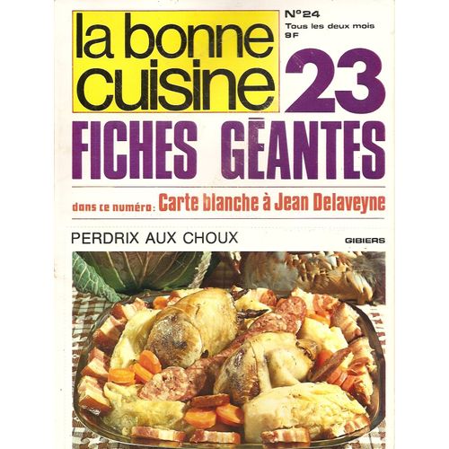 la bonne cuisine 23 fiches géantes N°11 La Bonne Cuisine - N°29 - 23 Fiches Geantes | Rakuten
