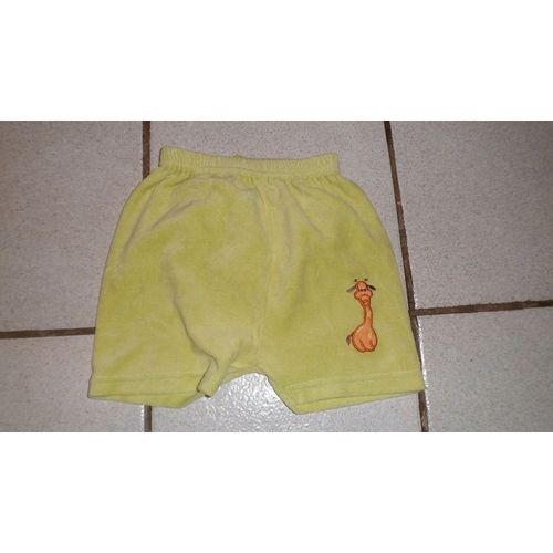 Short Sans Marque Vert Anis
