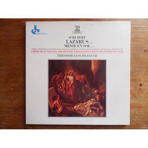 Lazarus, Messe En Sol / Theodor Guschlbauer, Choeurs Et Nouvel Orchestre Philharmonique De Radio France