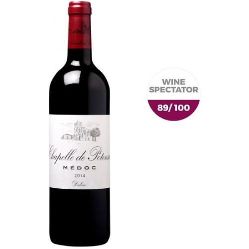 Chapelle De Potensac Médoc 2014 - Vin Rouge De Bordeaux