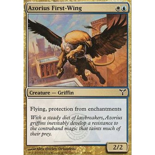 Première Aile D'azorius ( Azorius First-Wing ) - Magic Mtg - Discorde Vf Mint 105 - C