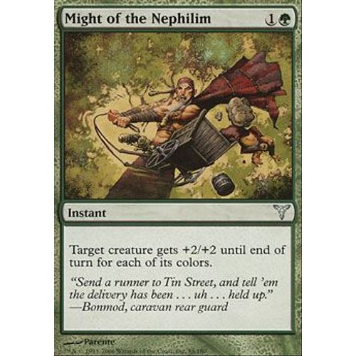 Puissance Du Nephilim ( Might Of The Nephilim ) - Magic Mtg - Discorde Vf Mint 88 - U