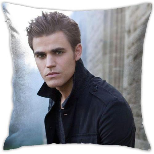 Stefan Salvatore ? Taie D'oreiller Carrée À La Mode, Style Vampire, Décoration