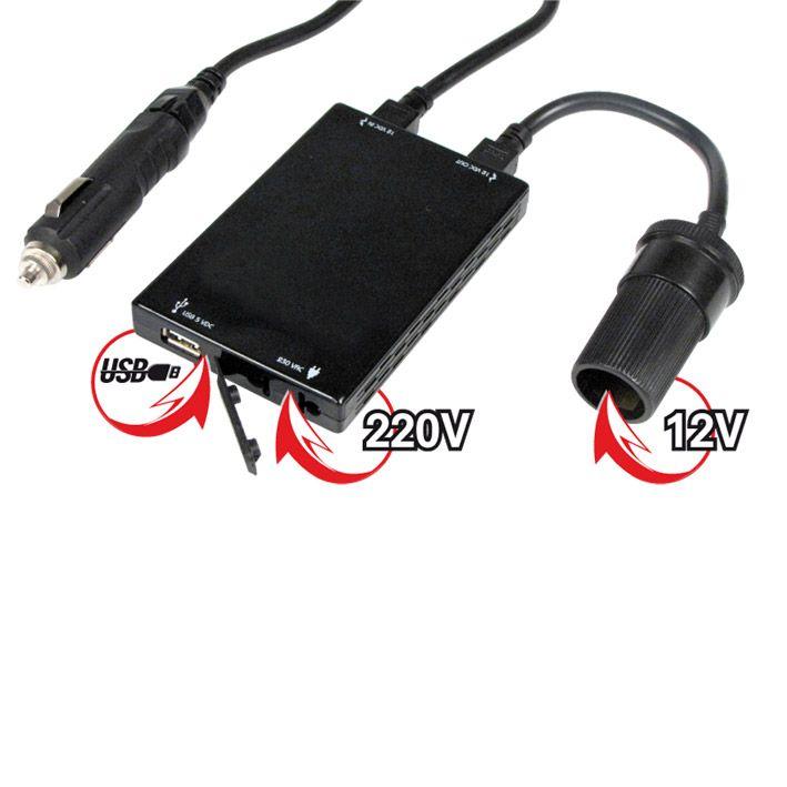 Convertisseur 12V vers 220V 200W • ME133