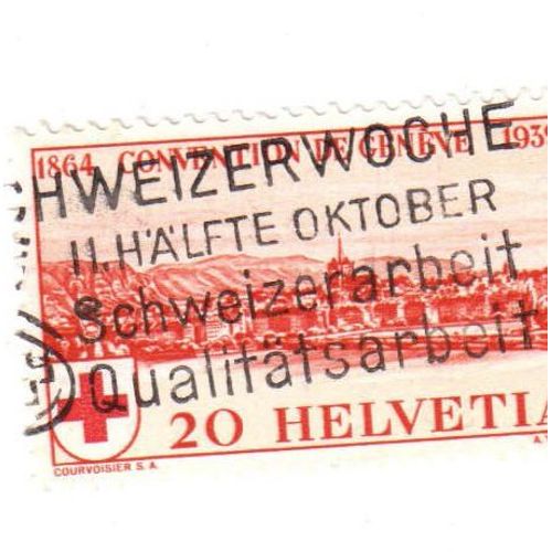 Timbre Oblitéré : Suisse