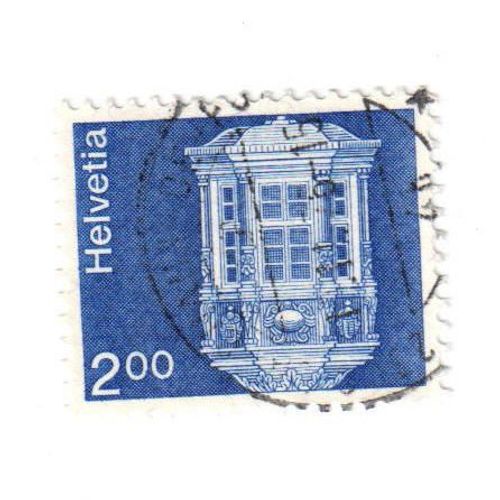 Timbre Oblitéré : Suisse