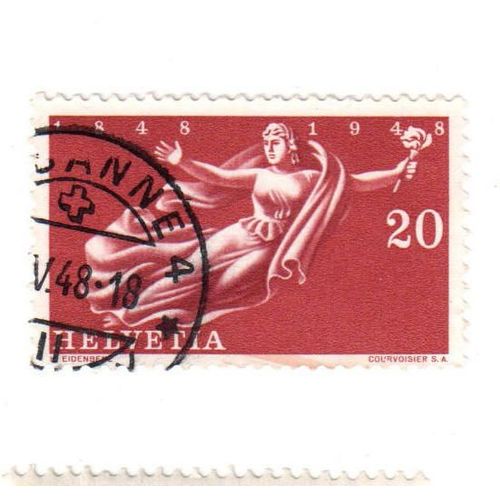 Timbre Oblitéré : Suisse