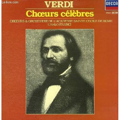 Disque Vinyle 33t Choeurs D'operas