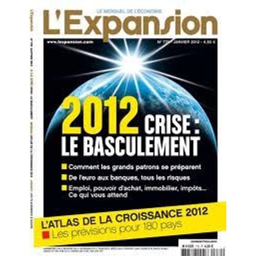 L'expansion  (2012 La Crise) N°770