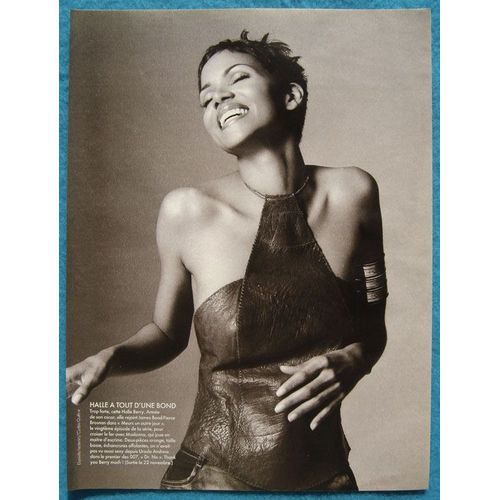 Elle N°2956, Coupure De Presse: Halle Berry, James Bond Girl.