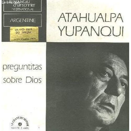 Disque Vinyle 33t Preguntitas Sobre Dios, El Nino Duerme Sonriendo, La Del Campo, Cancion Del Canaveral, Ahi Andamos Senor, Juan, El Pajarillo, Oracion Para Perez Cardoso, Cachilo Dormido ...