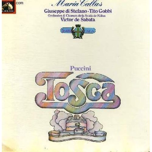 Disque Vinyle 33t Puccini Tosca