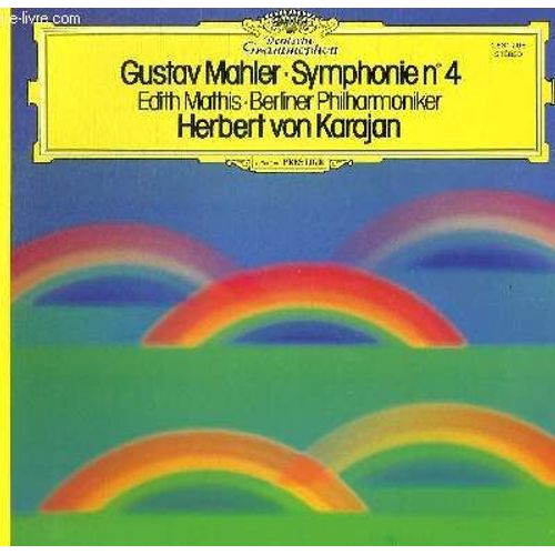 Disque Vinyle 33t Symphonie N°4 En Sol Majeur