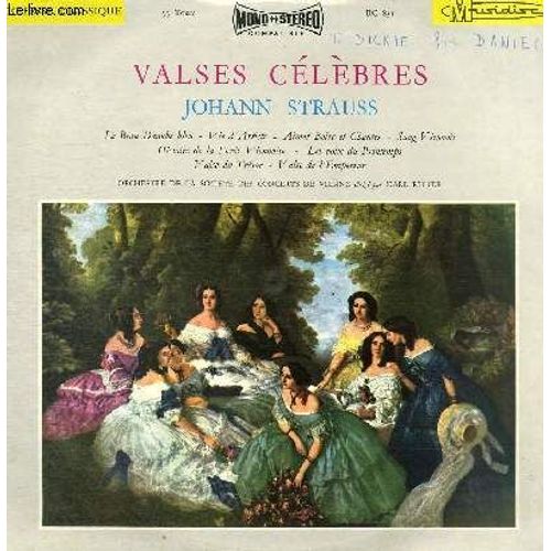 Disque Vinyle 33t Valses Celebres