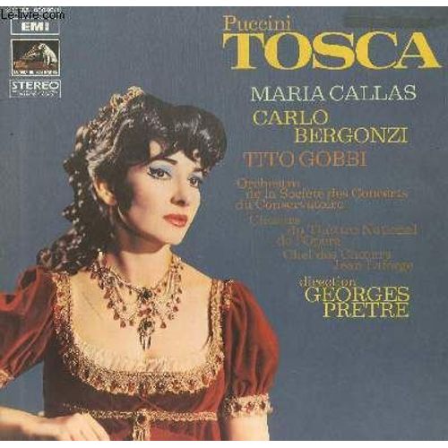 Disque Vinyle 33t La Tosca