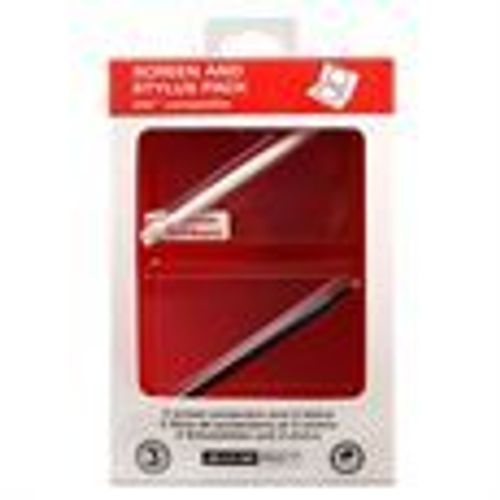 Pack Screen & Stylus - 2 Films De Protection Et 2 Stylets Pour Dsi - Nintendo Ds