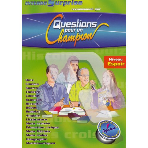 Questions Pour Un Champion (Niveau Espoir)