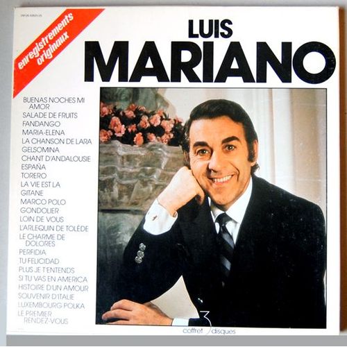 Emi  52623  -  Coffret  3 Disques 33t   :  Gondolier, Buenas Noche Mi Amor,  Plus Je T'entends,  Salade De Fruits,  Loin De Vous,  Si Tu Vas En America,  Arlequin De Tolède,  (Suite  Ci-Dessous)