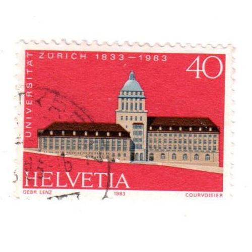 Timbre Oblitéré : Suisse