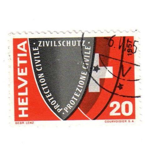 Timbre Oblitéré : Suisse