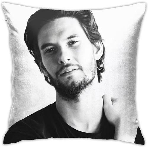 Ben Barnes Housses De Coussin Double Face En Peluche Pour Décoration De Dortoir, Chambre À Coucher, Salon 45,7 X 45,7 Cm