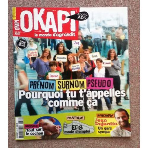 Okapi   N° 878 : Pourquoi Tu T'appelles Comme Ça