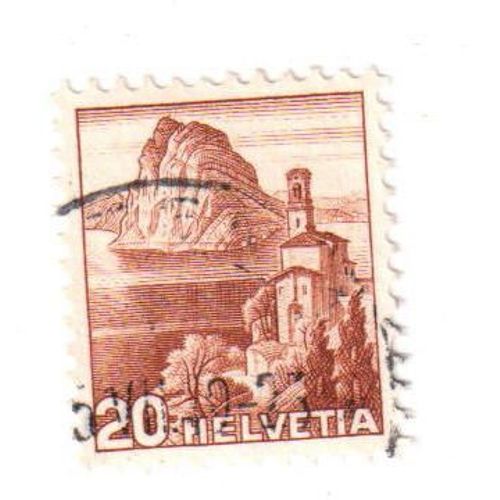 Timbre Oblitéré : Suisse
